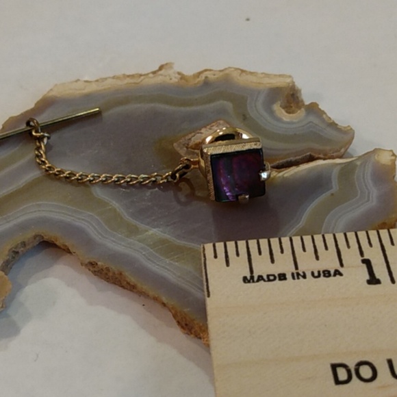 Abalony Tie Tack - Picture 3 of 3